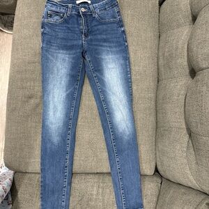 KanCan Stylish Blue Skinny Jeans for Women